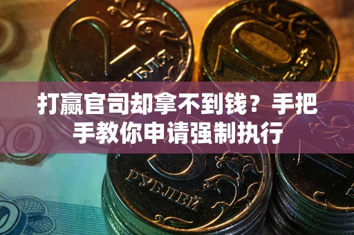 武汉打赢官司却拿不到钱？手把手教你申请强制执行
