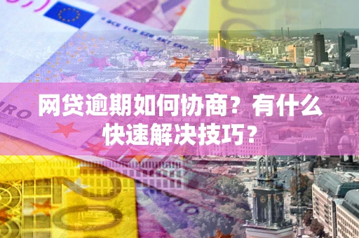 武汉网贷逾期如何协商？有什么快速解决技巧？