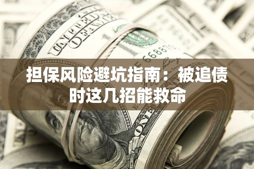武汉担保风险避坑指南：被追债时这几招能救命