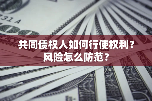 武汉共同债权人如何行使权利？风险怎么防范？