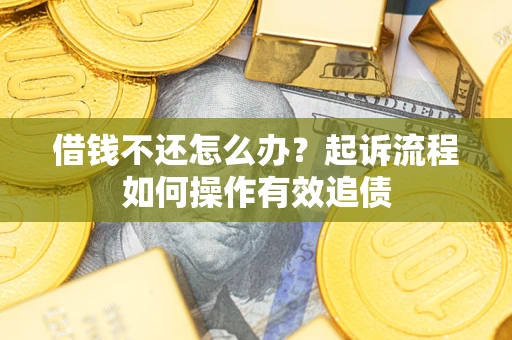 武汉借钱不还怎么办？起诉流程如何操作有效追债