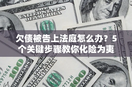 武汉欠债被告上法庭怎么办？5个关键步骤教你化险为夷